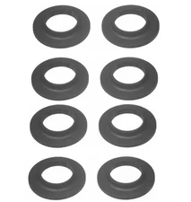 Moog Set of 4 Rear Coil Spring Insulators For Chevy Impala Caprice El Camino