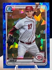 2020 Bowman Chrome Sapphire NICK LODOLO Prospect #BCP-39 Cincinnati Reds