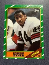 1986 Topps - #189 Earnest Byner (RC) @QG58