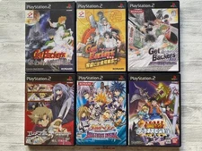 SONY PS2 Get Backers & Elemental Gelade & Melheaven & Darkness Century set