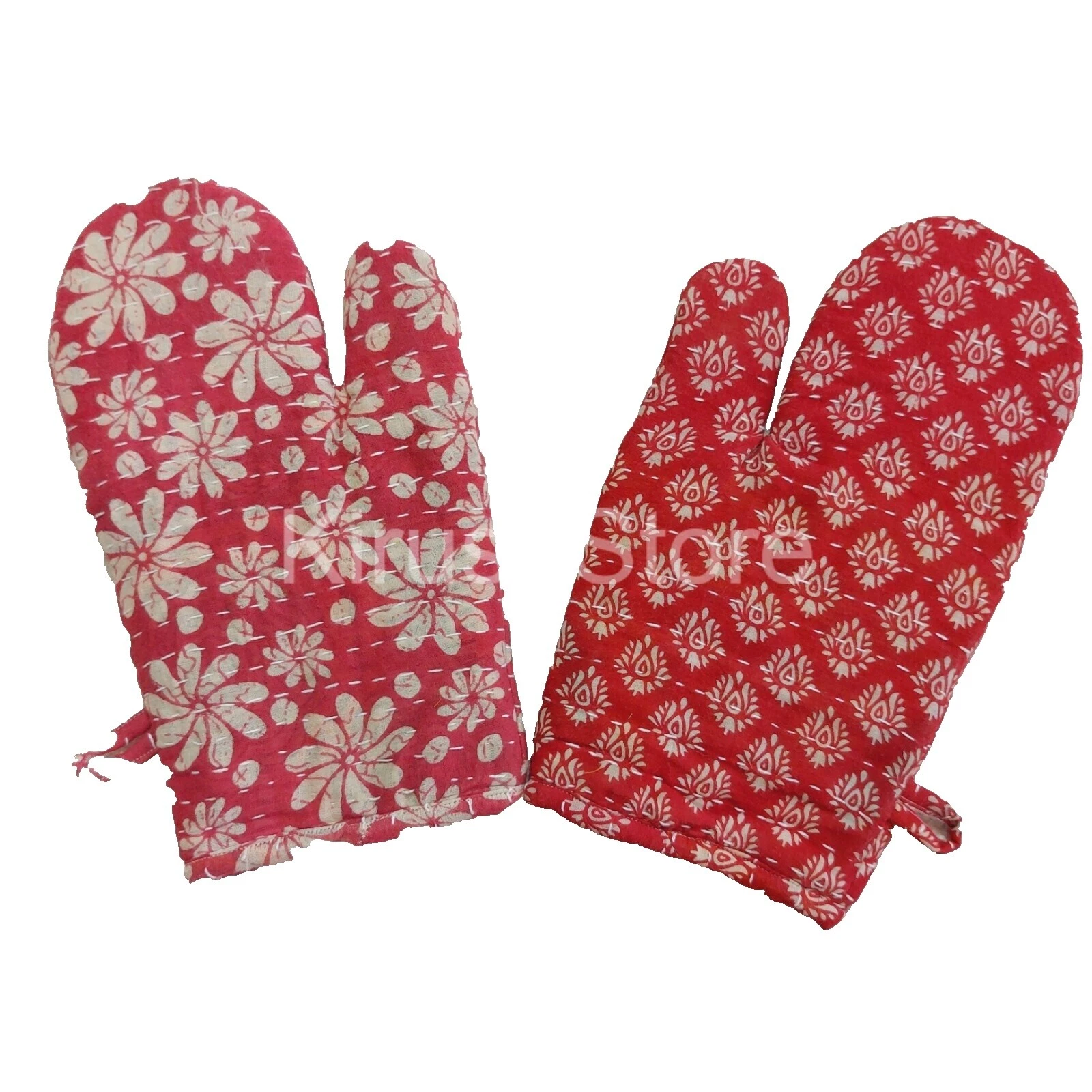 Handmade Oven Mitts and Potholders