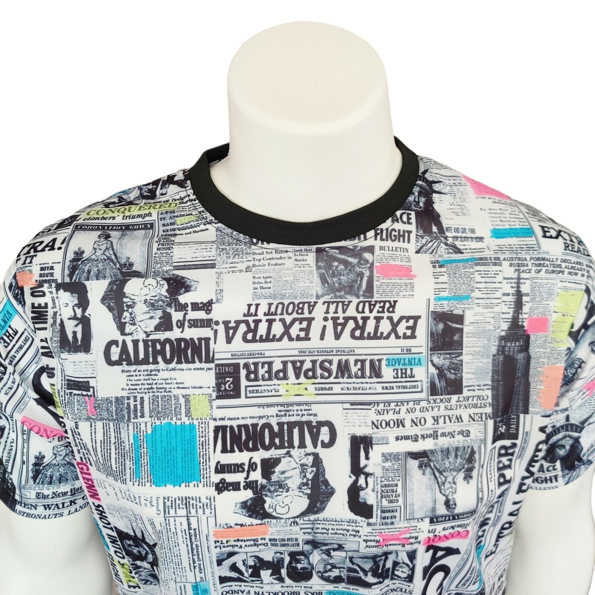 Fresh Prints of Bel Air T-shirt Mens Size Large Multicolor