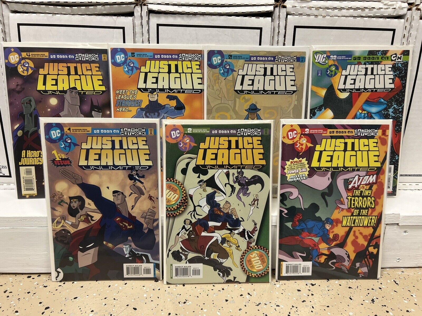 Justice League Unlimited 1-5, 8, 32 DCAU 2004