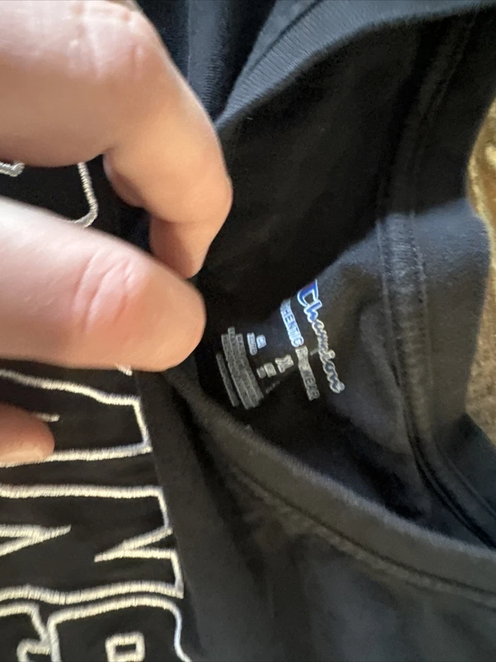 Champion Arkansas Razorbacks Mens Graphic T Shirt Black Red Crew 100% Cotton XL - Image 3 of 4