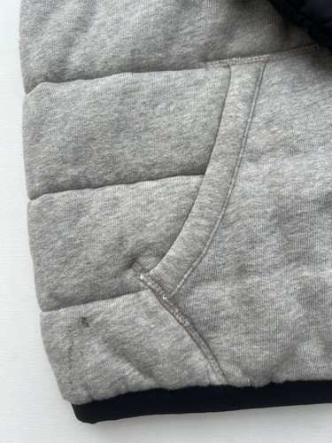 Polo Ralph Lauren Puffer Jacket / Hoodie Black Grey Size Large - Picture 13 of 13