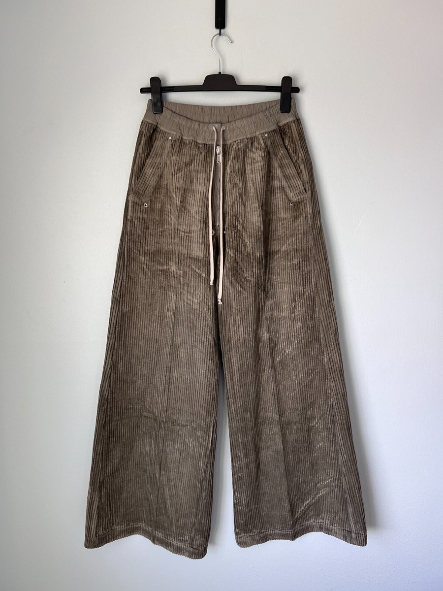 Rick Owens DRKSHDW Corduroy Geth Belas - Size Medium - Dust - Made