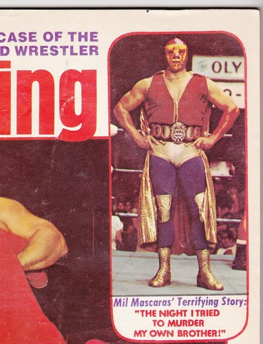 Ben Strong Wrestling Magazine November 1973 Issue Pedro Morales Mil Mascaras 70s - Picture 4 of 10