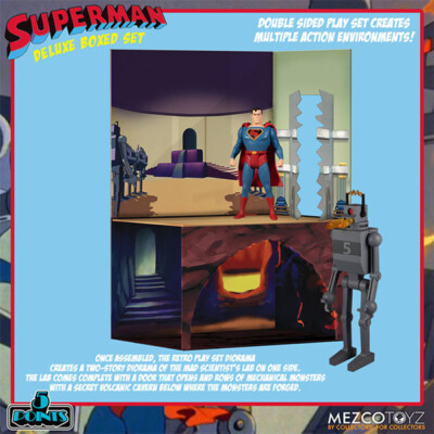 Mezco DC Superman 1941 The Mechanical Monsters 5 Points