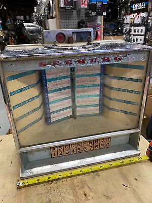 Vtg Seeburg Table Top Wall Jukebox Selector Diner Man Cave Vtg Seeburg Table Top Wall Jukebox Selector Diner Man Cave