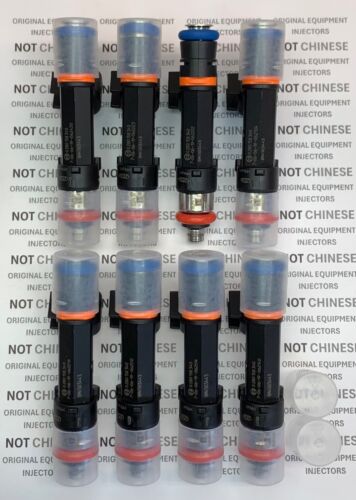 8 New OE Mercury Marine 5.0L-5.7L-6.2L Fuel Injectors 8M4503443 879312003 - Picture 2 of 5