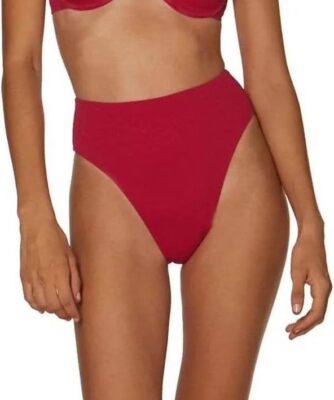 Vix Paula Hermanny Firenze Halter Swim Top SZ S Pink