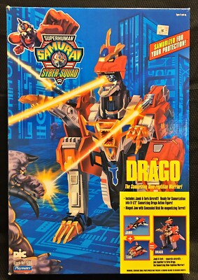 サムライソルジャー Superhuman Samurai Syber Squad Deluxe Drago 1994 Playmates
