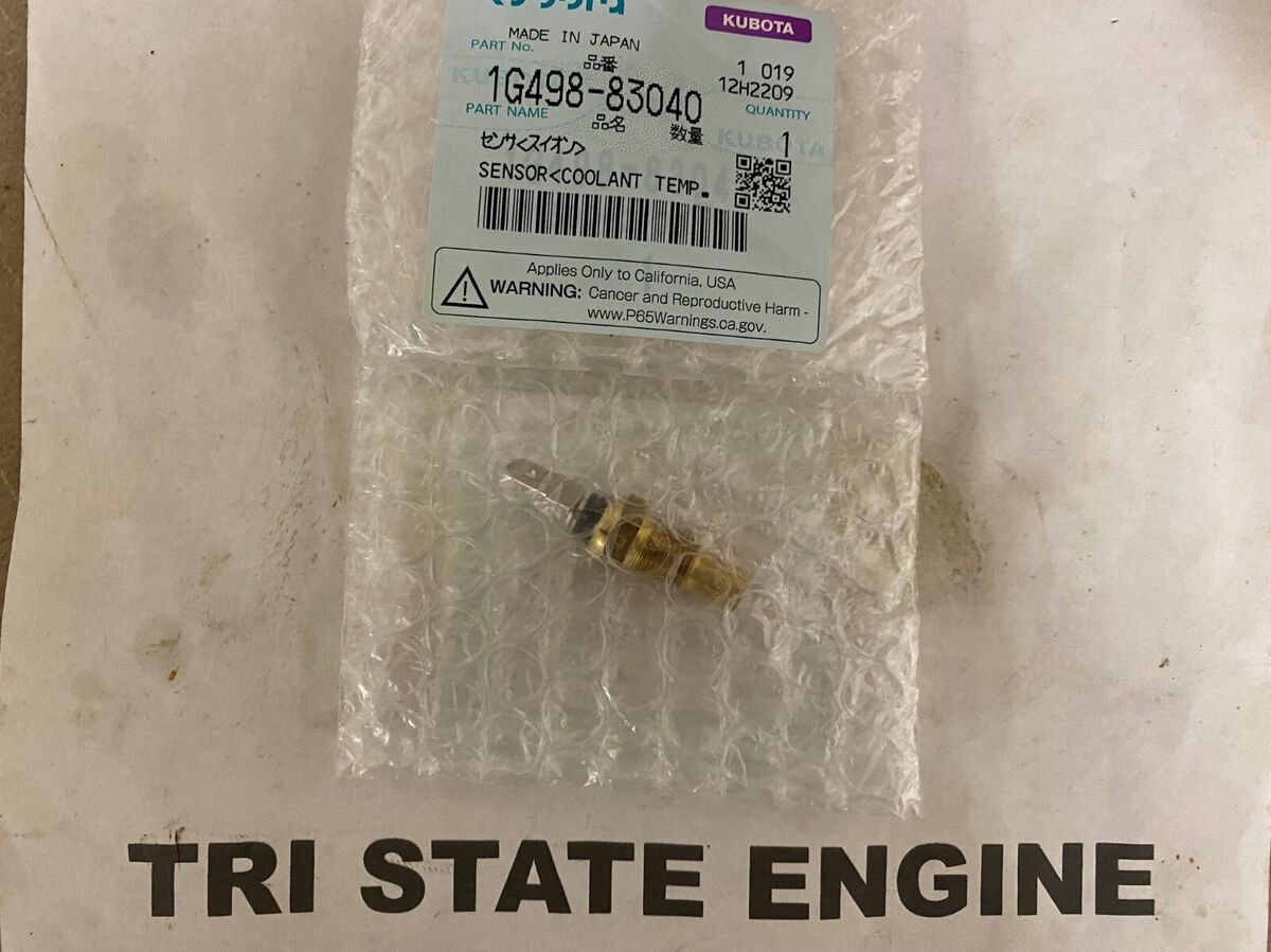 GENUINE OEM KUBOTA WATER TEMP SENSOR 31351-32830 35-048 GENUINE OEM KUBOTA WATER TEMP SENSOR 31351-32830 35-048