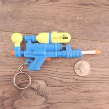 Vtg 5" Super Soaker 100 Mini Water Squirt Gun Keychain 1992 BASIC FUN !!!