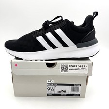 adidas Racer TR21 Running Sneaker Black with White GZ8184 Men s Size 9.5 NEW