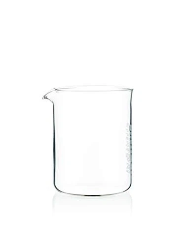 1504-10 Coffee Press Beaker, Glass - 4 Cup, Transparent