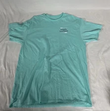 Simply Southern Graphic T-Shirt Aqua Size Large
