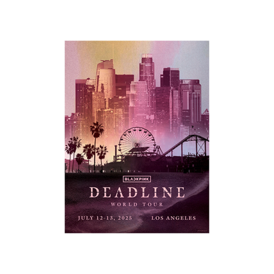 BLACKPINK Deadline World Exclusive For Los Angeles July 12-13 2025