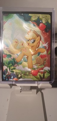 APPLEJACK RUBY RARE  TCG 1ST EDITION (FANTASY WONDERLAND)  BP01-RR04 MLP