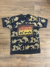 Vintage 1990s The Lion King All Over Print Disney Movie Promo T-Shirt - Large T