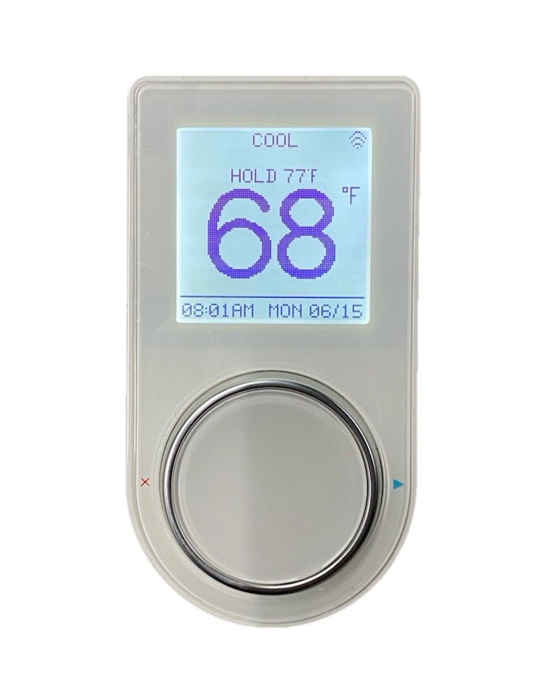 LUX / GEO Alexa Google Programmable Thermostat & Wi-Fi Compatibility White