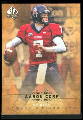 2012 SP Authentic Football Canvas Collection Insert Singles - You Choose