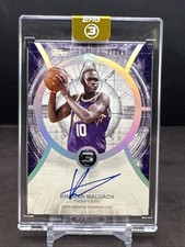 Khaman Maluach 2025-26 Topps 3 Basketball Rookie AUTO Silver SP 11/49 Suns TF1