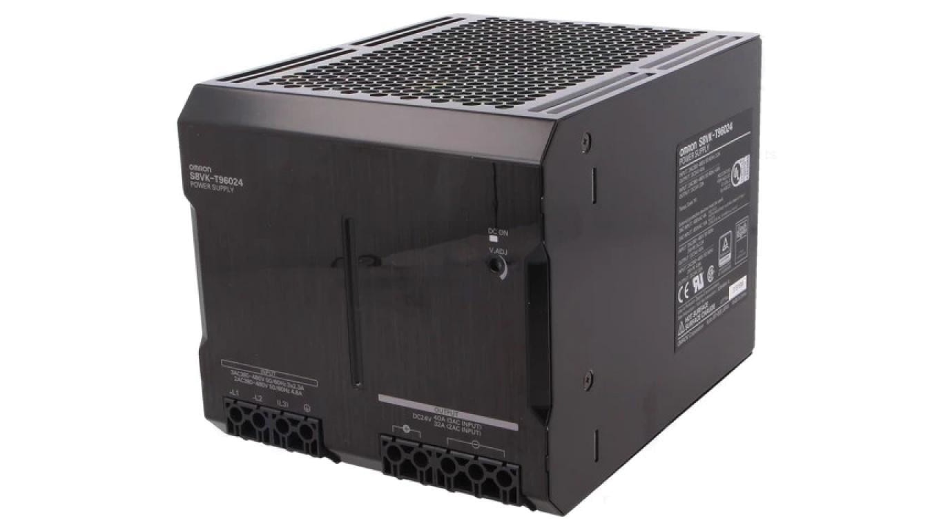 Switching Power Supply for DIN 960W 24VDC 40A S8VK-T96024 Rail