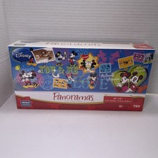 Disney Panoramas 750 Piece Mega Puzzle Mickey And Minnie Mega New Sealed
