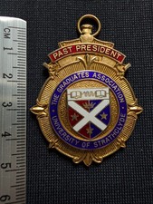 University of Strathclyde Graduates Association – Past President Badge 1964-1966