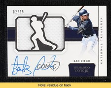2018 Panini National Treasures 2/99 Fernando Tatis Jr #SJ-FTJ Auto READ 0c6