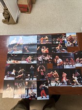 1999 WWF Wrestle Mania Live4x6 Photo Cards Lot of 26 Steve Austin The Rock Chyna