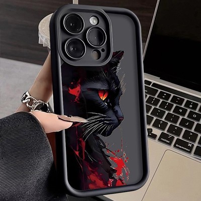 Cool Cat Case For iPhone Samsung Honor Motorola Xiaomi ShockProof Phone Cover
