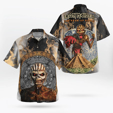 Iron Maiden The Book Of Souls 2015 Hawaiian Shirt Aloha Shirt For Me