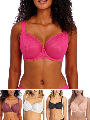 Freya Fancies BH Balconette GG - K Cup BHs Bügel ungepolstert Spitze Dessous
