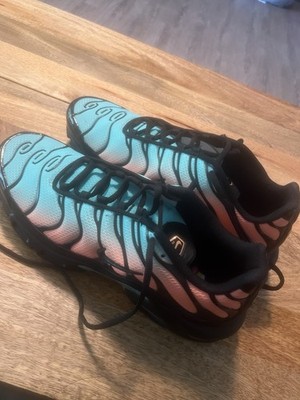 Nike Air Max Plus TN Black/Orange/Aurora Green 12.5, BRAND NEW