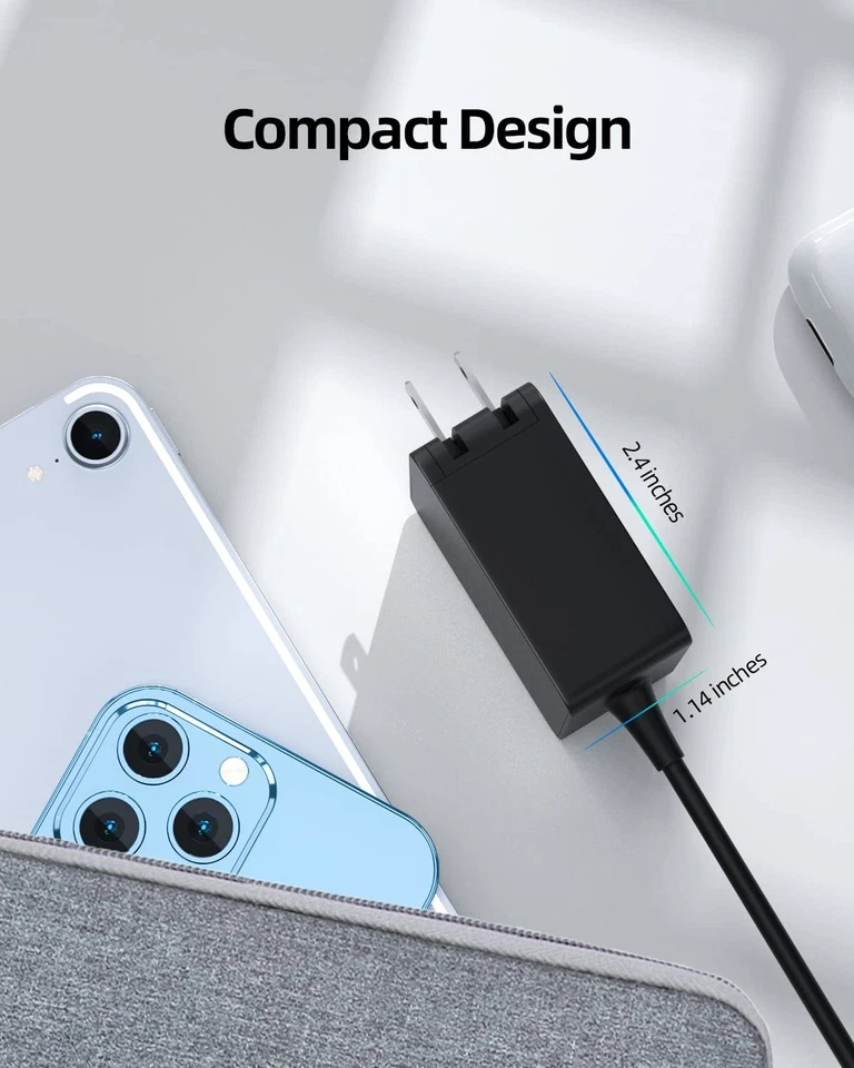 19V Charger [UL Listed] Fit for Gateway Laptop Model TYPE60-190-3150U black - Image 4 of 4