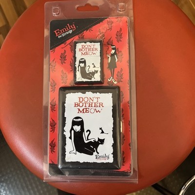 Emily the strange Set-Zigaretten Etui und Feuerzeug im Set-