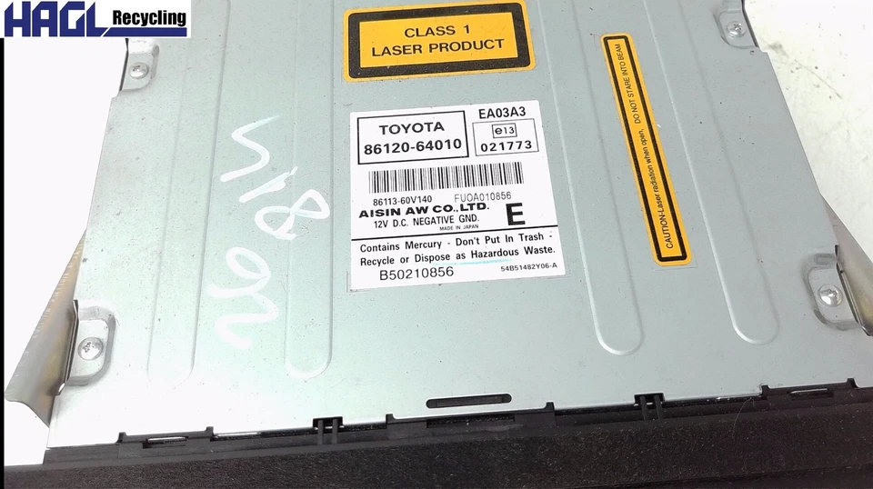 Autoradio Toyota Corolla Verso 2.0 D-4D R10/R1 Radio 8612064010 - Photo 4/4