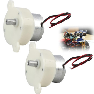 Getriebemotor DC5V 2 Stück Hochdrehmoment Modellbau Spielzeug präzise steuerbar