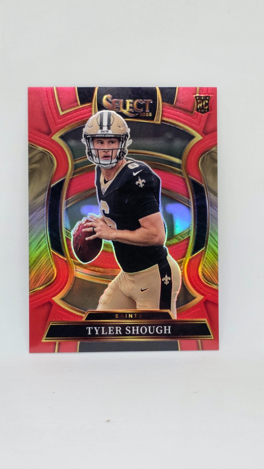 2025 Panini Select - Tyler Shough  Red Prizm Concourse  /99
