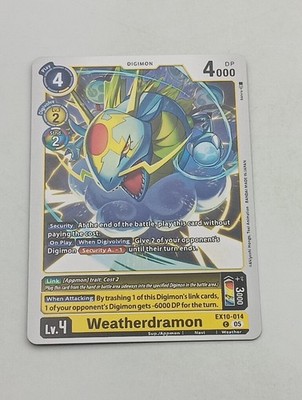 Digimon TCG Einzelkarte Weatherdramon NM