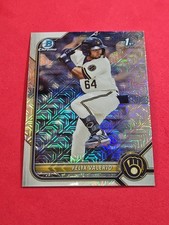 2022 Felix Valerio ROOKIE RC Bowman - Chrome Prospects #BCP-128 Mojo Refractor