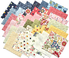 FIELDRUSH Charm Pack from MODA - 42 5" fabric set - 30780PP