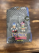 Sonic The Hedgehog  Sonic & Amy Action Figure 2-Pack NO COMIC