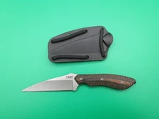 CRKT Spew Folts Design 2388 Fixed Blade Knife w/ Sheath