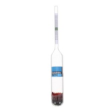 2pcs Floating Glass Hydrometer for Saltwater Aquarium, Marine Specific Gravity