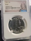 1962 Franklin Half Dollar 90% Silver NGC Proof 67