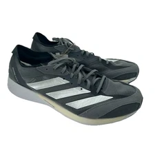 Adidas Adizero Adios 7 Running Shoes Mens 12 Grey Zero Metallic GV7071