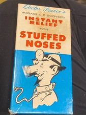 Doctor Franco's Miracle Discovery Instant Relief for Stuffed Noses NOVELTY Joke